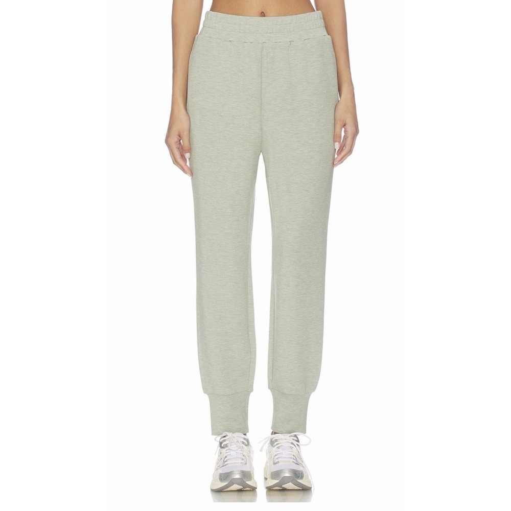 Varley Slim Cuff Pant XS Shadow Marl Green Double Soft 27.5" Revolve Joggers